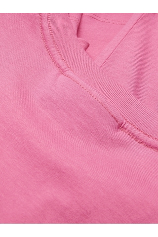 Jack & Jones Kadın Minimal Jjxx Logolu Tişört - Anna - 12206974 Carmine Rose Çok Renkli