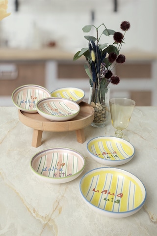 Mama Mia & La Dolce Vita Halka Çerezlik / Sosluk 13 Cm 6 Adet 227