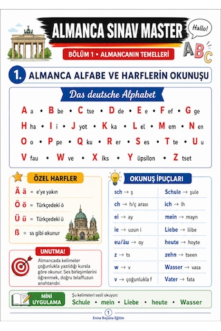 Kodlarla Almanca Sınav Master