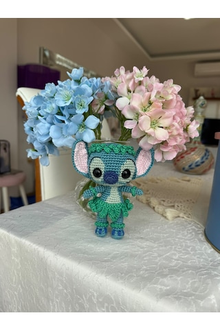 Amigurumi Hawai Temalı Stıtch Oyuncak 15 Cm