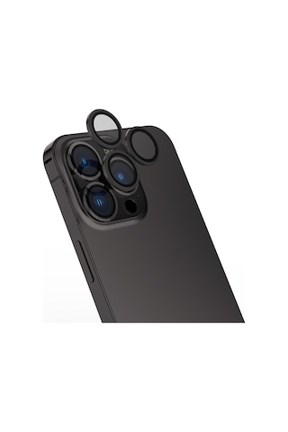 Apple iPhone Uyumlu  16 Pro Frms Mikro Kamera Lens Koruyucu - Gümüş Gümüş