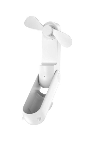 Fortunelane 2-in-1 Usb Taşınabilir Soğukluk Şarj Cihazı, Power Bank, 2 Hız, 1500mah Beyaz