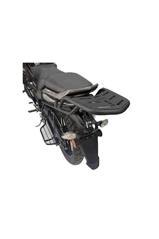 Tvs Raider 125 2023 - 2026 Uyumlu Arka Çanta Demiri Siyah