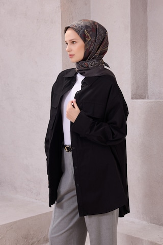 BELLİ Saf İpek Twill Eşarp 4207d01 Antrasit - 07