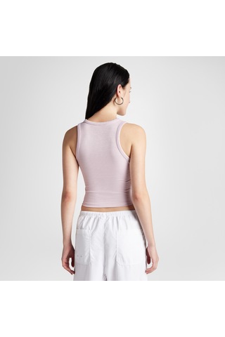 Converse Ribbed Knit Kadın Pembe T-shirt10027772