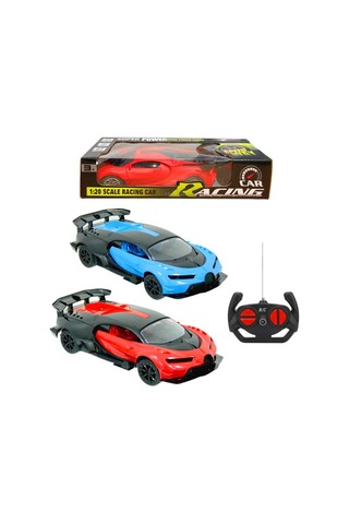Kumandalı Spor Araba R/c 27mhz Şarjlı 1:20 Çok Renkli