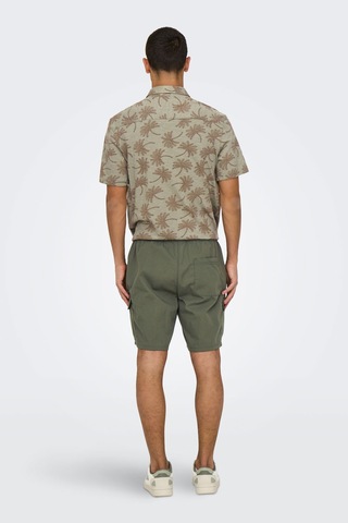 Only&sons Onskal Cargo 0287 Shorts Yeşil Erkek Şort Yeşil