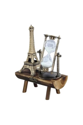 Paris Eyfel Kulesi Hediyelik Eyfel Retro Kum Saati Dekoratif Eşya