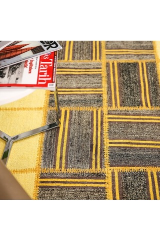 Patchwork El Dokuma Anadolu Halısı – Spring (431012701) Sarı