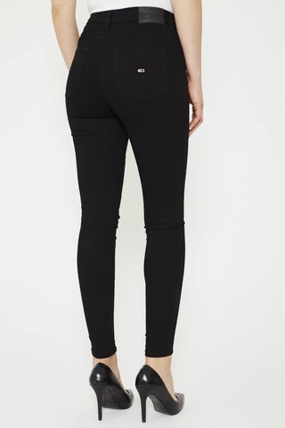 Tommy Hilfiger Sylvıa Hr Super Skny, 1bz Siyah Kadın Kot Pantolon