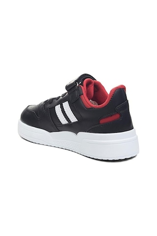 For You Kids Unisex Cırtlı Anatomik Ultra Hafif Taban Çocuk Spor Ayakkabı Sneaker Siyah Kırmızı