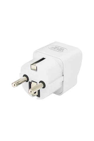 Ex50 Premium Seyahat Adaptörü İngiltere, Amerika, Avustralya, Ab Türkiye Gri, Kompakt Tasarım Uluslararası Priz Dönüştürücü Adaptör