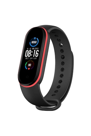 Ekılıf - Xiaomi Mi Band 5 Uyumlu - Kordon Silikon Kordon Krd-24 - No5
