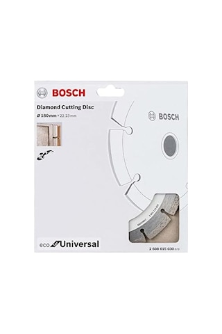 Professional Accessories Eco For Universal Segmanlı Elmas Kesme Diski 180 22,23 Mm-kilit Somunlu Geniş Avuç Taşlama Makineleri İçin