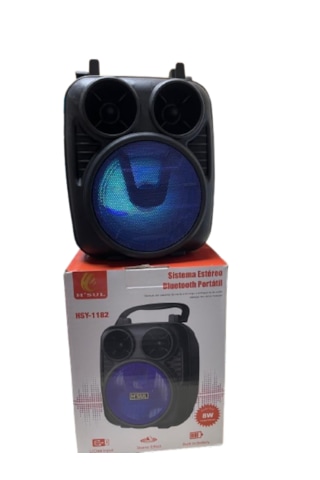 Hsul Hsy-1182 Bluetoothlu Renkli Led Işıklı Mini Hoparlör