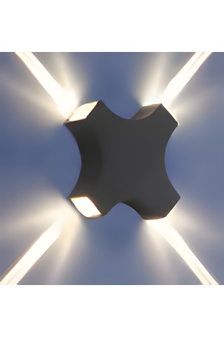 Kendal Dekoratif Star Duvar Apliği Kda754 / 4w / 3000k / Ip54 Gün Işığı