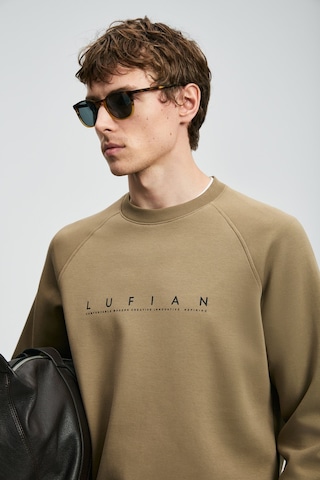 Lufian Erkek Cooper Sweatshirt 112030177 Kum Kum