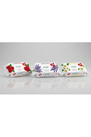 Şeylişeyler - Élde Islak Havlu 100 Adet 1 Paket - Plastik Kapaklı Karışık Asorti Çeşitler Tekli