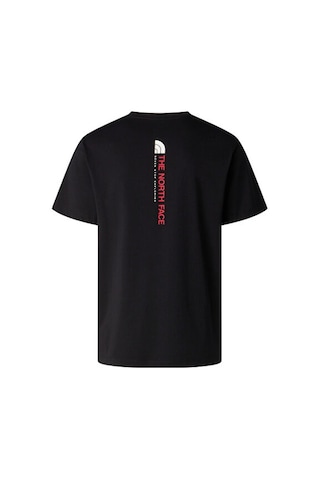 The North Face M Vertical Regular Erkek Outdoor Tişörtü Nf0a8gv1jk31 Siyah