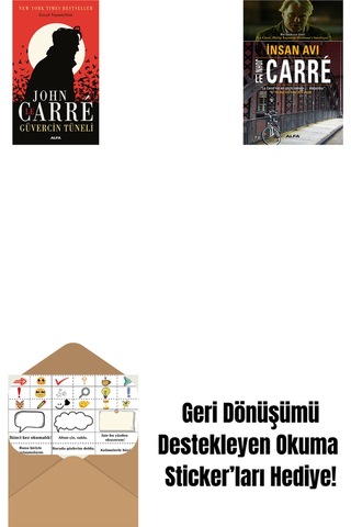 Güvercin Tüneli + İnsan Avı + Okuma Sticker'ları