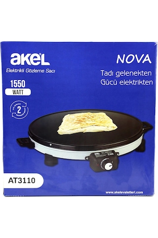 Akel AT3110 Termostatlı Gözleme Sacı