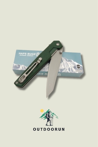 Haki Renkli Efendi Kamp Çakısı - 21,5 Cm Haki