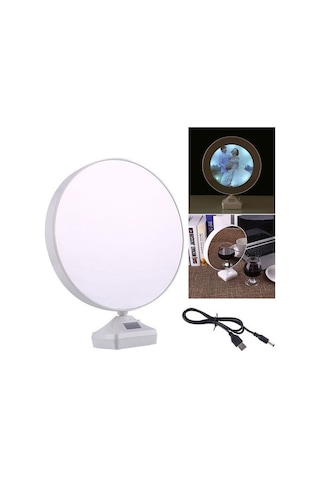 Led Işıklı Sihirli Ayna Çerçeve Renksiz