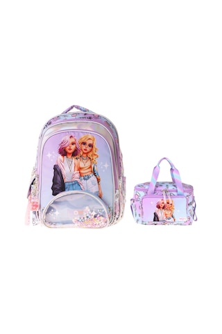 Wow Generation Friends İkili Okul Çanta Seti - Pembe Friends Baskılı Kız Çocuk Setwg-w6054b