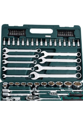 Mannesmann 29112 Lokma Anahtar Seti 1/4"+1/2", 82 Parça