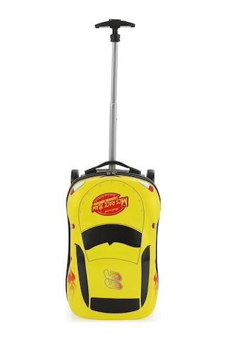 Mçs Group V306 Abs Çocuk Valiz-yellow Car Red Car