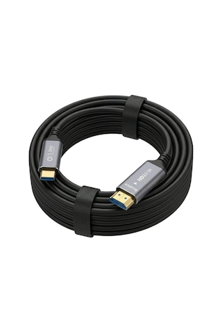 Sline 8k V2.1 Fiber Optik Hdmı Kablo - 15metre 7680x4320p