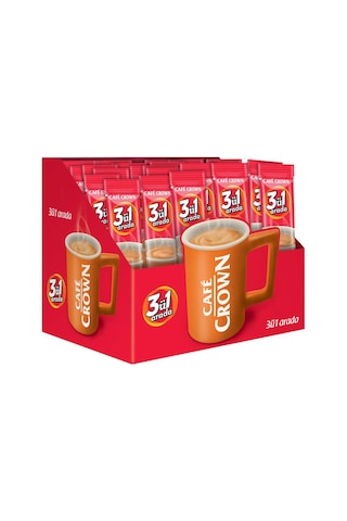 Cafe Crown 3'ü 1 Arada Hazır Kahve 17.5 G X 40 Adet Granül
