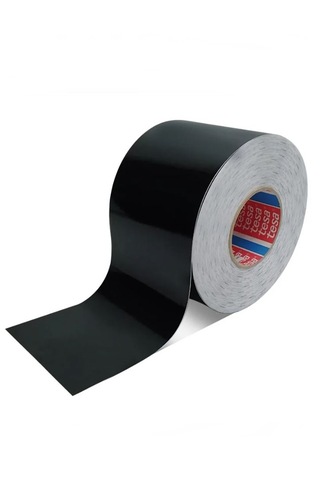 Tesa 6930 Lazer Etiket Bandı Siyah 5mt Tesa Etiket Bant Mat Siyah