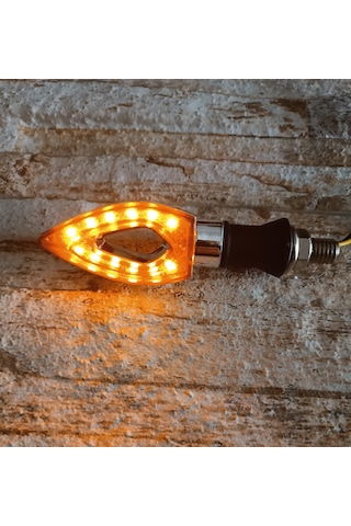 Led Üçgen Sinyal Nikel 4'lü Takım