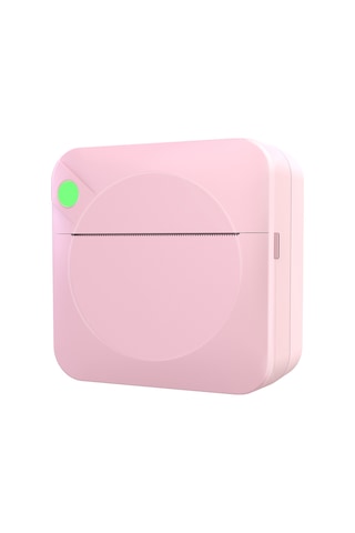 Maiyame Taşınabilir Cep Boyutunda Termal Yazıcı Kablosuz Bt Hata Yazıcısı Basit Kullanım Desteği Fotoğraf Notları Metin Notu Baskısı Pembe