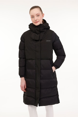 Lumberjack Wl Esta 3-115969-99 4pr Siyah Kadın Uzun Kaban 000000000101782368 Siyah