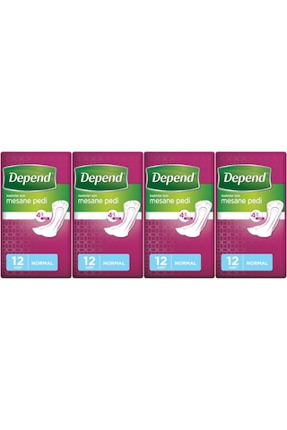 Depend Mesane Pedi Kadın Normal 48 Adet