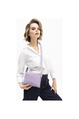 Benetton Bnt 1200 Çapraz Çanta Lila Lila