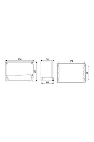 METE ENERJİ 402512 130X190X90 Alüminyum Buat