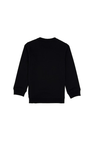U.S. Polo Assn. Erkek Çocuk Siyah Bisiklet Yaka Basic Sweatshirt 50313830-VR046