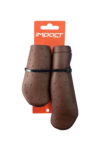 İmpact Grimm Kahverengi Gripshift 1kısa 1uzun Bisiklet Elciği Kahverengi