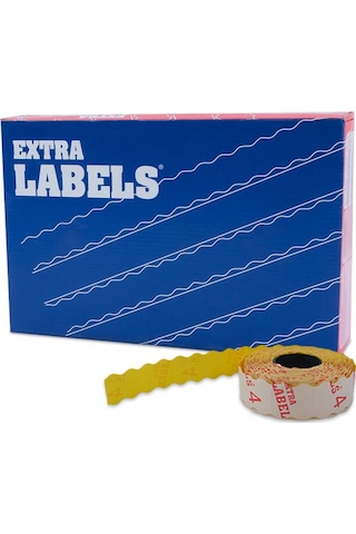 Fdm Labels Sarı Meto Etiketi 4 No 42 Rulo