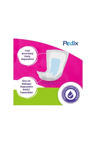 Pedix Mesane Pedi Unısex Büyük Boy Medıum (M) 12 x 20 240 Adet