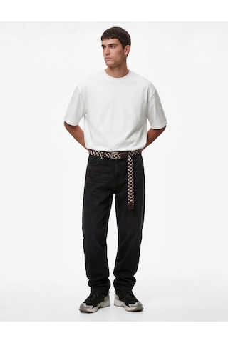 Koton Regular Fit Kısa Kollu Bisiklet Yaka Pamuklu Basic Tişört Beyaz 6sam10332mk