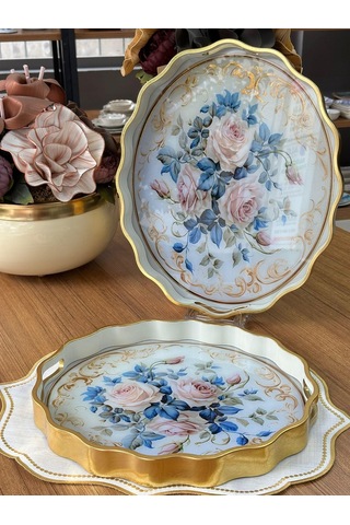 Elanor Yuvarlak Tepsi Byk