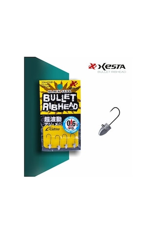 Xesta Bullet Rıbhead Jıg Head No:8 0.8 Gr 4 Lü Paket - Standart