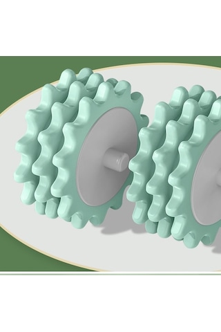Novahub Roller Masaj Aleti - Bacak Ve Baldır Kası Egzersiz Çarkı Yeşil, Güçlendirici Model Yeşil