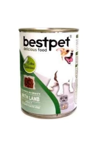 Bestpet Kuzu Etli Jöleli Köpek Konservesi 415 Gr 6'lı Ekonomik Avantaj Paketi
