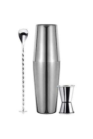 3 Parça Avantajlı Kokteyl Set Boston Shaker 750 ML 3 Parça Avantajlı Kokteyl Set Boston Shaker 750 ML