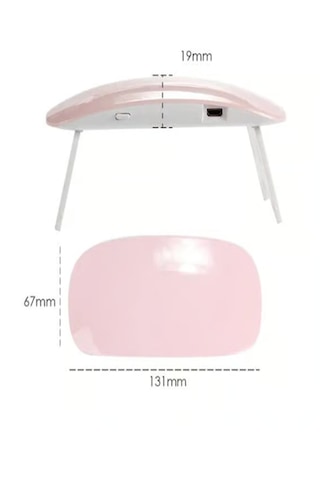 Gaman Sun Mini 2 Modlu Zaman Ayarlı Uv Oje Kurutcu